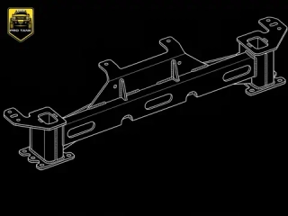 Площадка под лебедку для TANK 500 BLACKASPID