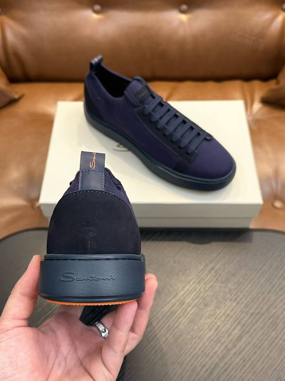 Кеды Santoni