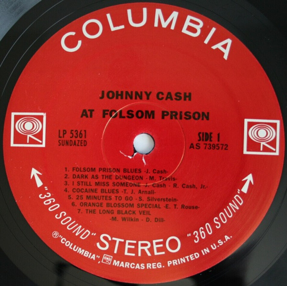 Johnny Cash / At Folsom Prison (LP)