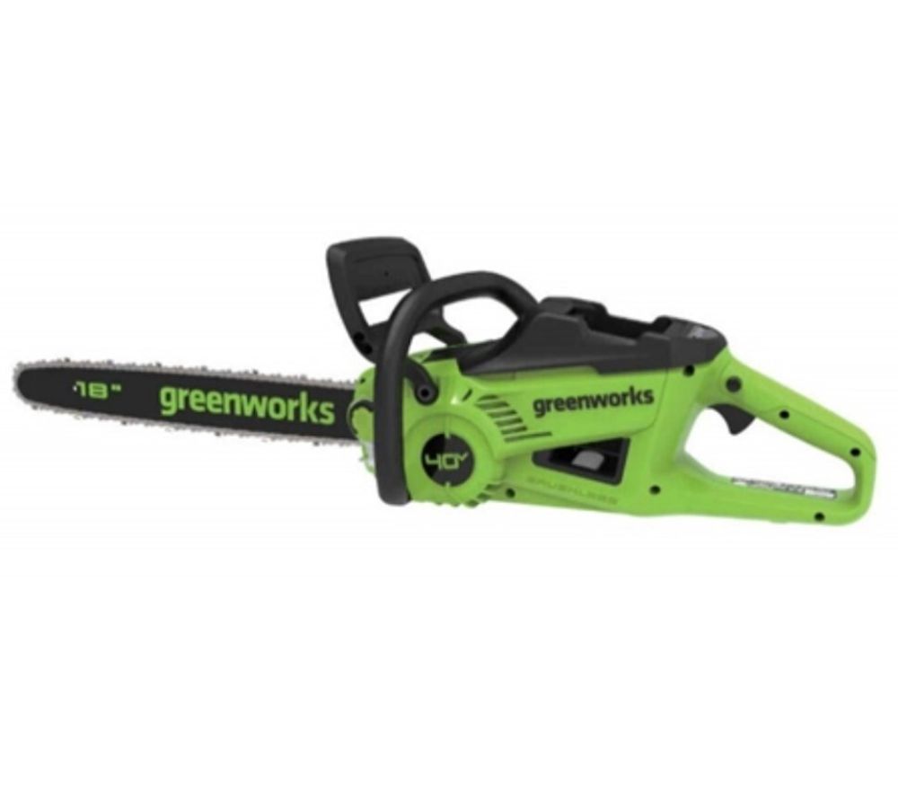 Цепная пила аккумуляторная Greenworks GD40CS20X Арт. 2008807, 40V, 40 см, 2000 Вт, бесщеточная, без АКБ И ЗУ