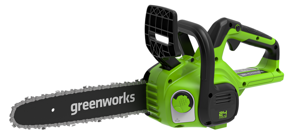 Аккумуляторная цепная пила Greenworks G24CS25,2007707, 24v, 25 см, без АКБ и ЗУ