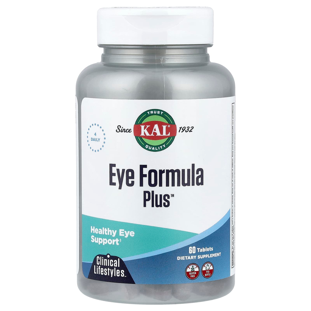 KAL, Eye Formula Plus™, 60 таблеток