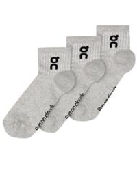 Теннисные носки On Logo Mid 3P - grey