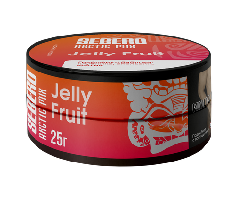 М. Табак для кальяна Sebero Arctic mix Желли Фрут (Грейпфрут, баблгам, клубника, апельсин, арктик) 25гр