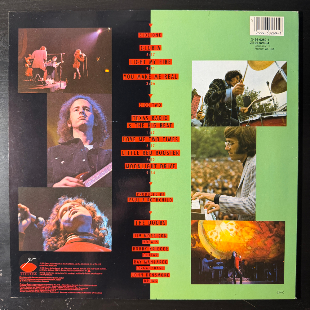 Виниловая пластинка Doors ‎– Alive, She Cried LP