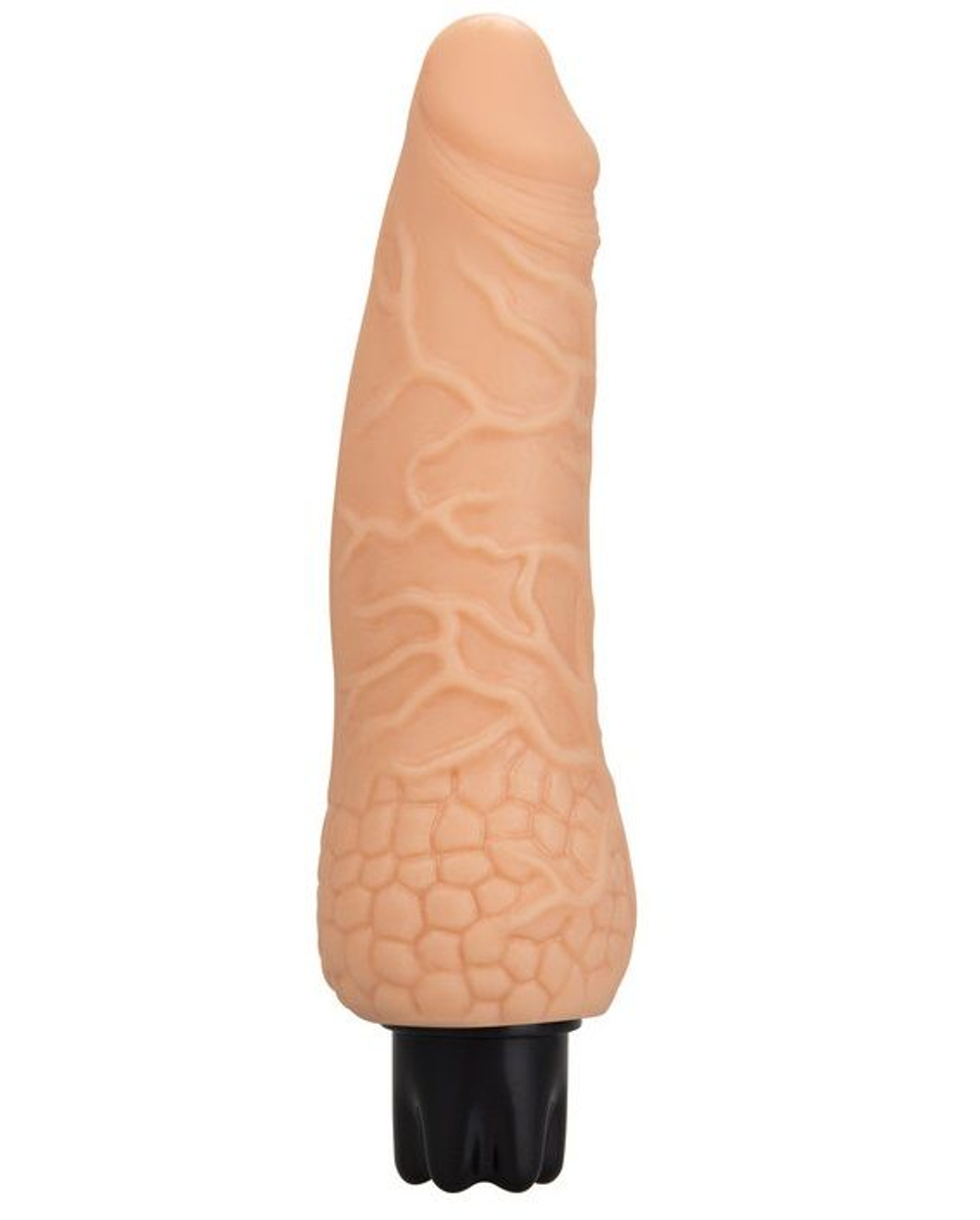 Телесный вибратор-реалистик Realistic Skin Vibrator Small - 16,3 см. (Цвет: телесный)
