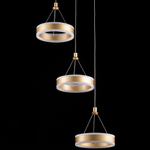 Citilux Дуэт CL719052 LED Подвесной светильник Золото