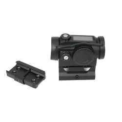 Коллиматорный прицел ARKON Pointer 1x21 / Аркон Поинтер 1 на 21 - вид в полоборота и дополнительное крепление