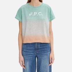 Укороченная футболка Cloud A.P.C. x ASICS женские