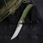 Нож Bestech Scimitar сталь D2, рукоять G10 зеленая (арт. АМ-BG05B-2)