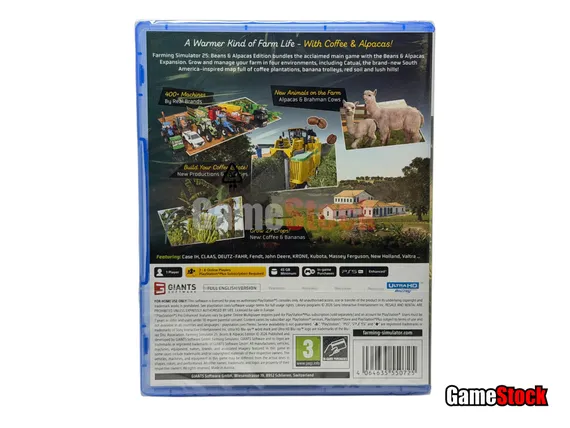 PS5 Farming Simulator 25 Beans &amp; Alpacas Edition (Новый, Русские субтитры)
