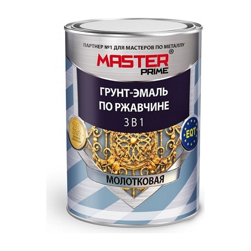 Грунт-эмаль по ржавчине охра MASTER PRIME 0,9 л Грунт-эмаль по ржавчине охра MASTER PRIME 0,9 л
