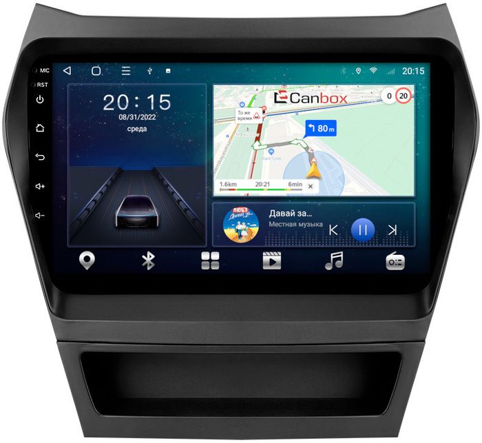 Магнитола для Hyundai Santa Fe 2012-2018 - CanBox 9022 Android 10, 4G SIM-слот