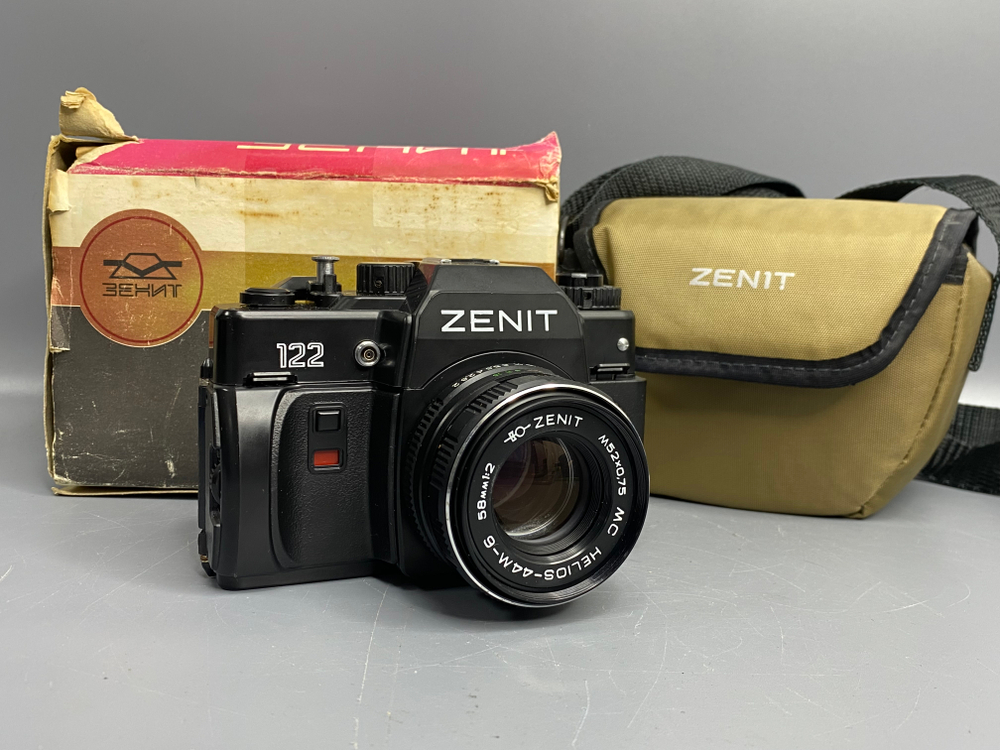 Zenit 122 + MC Helios 44M-6 50 лет победы