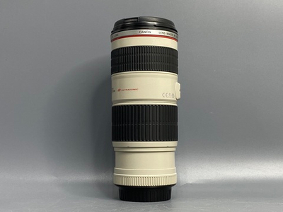 Canon EF 70-200mm 4L IS USM царапка на передней линзе