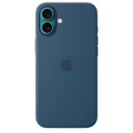 Силиконовый чехол с поддержкой MagSafe Apple Silicone Case для iPhone 16 Plus, Denim (Деним)