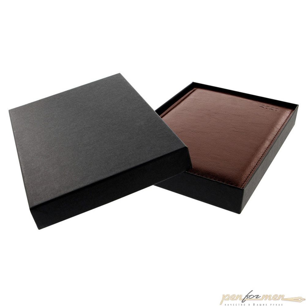 Ежедневник Letts Global Deluxe A5 бургунди (412 127243)