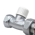 Вентиль запорный прямой FAR, 1/2", ВР, EPDM
