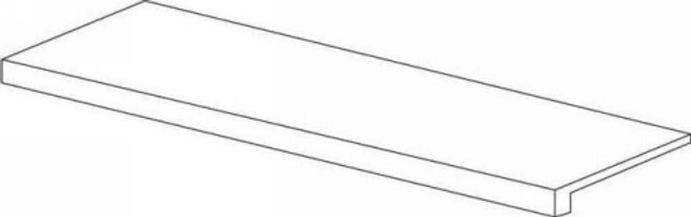 Ступень Charme Deluxe Invisible White Scalino Front Cer 33x120