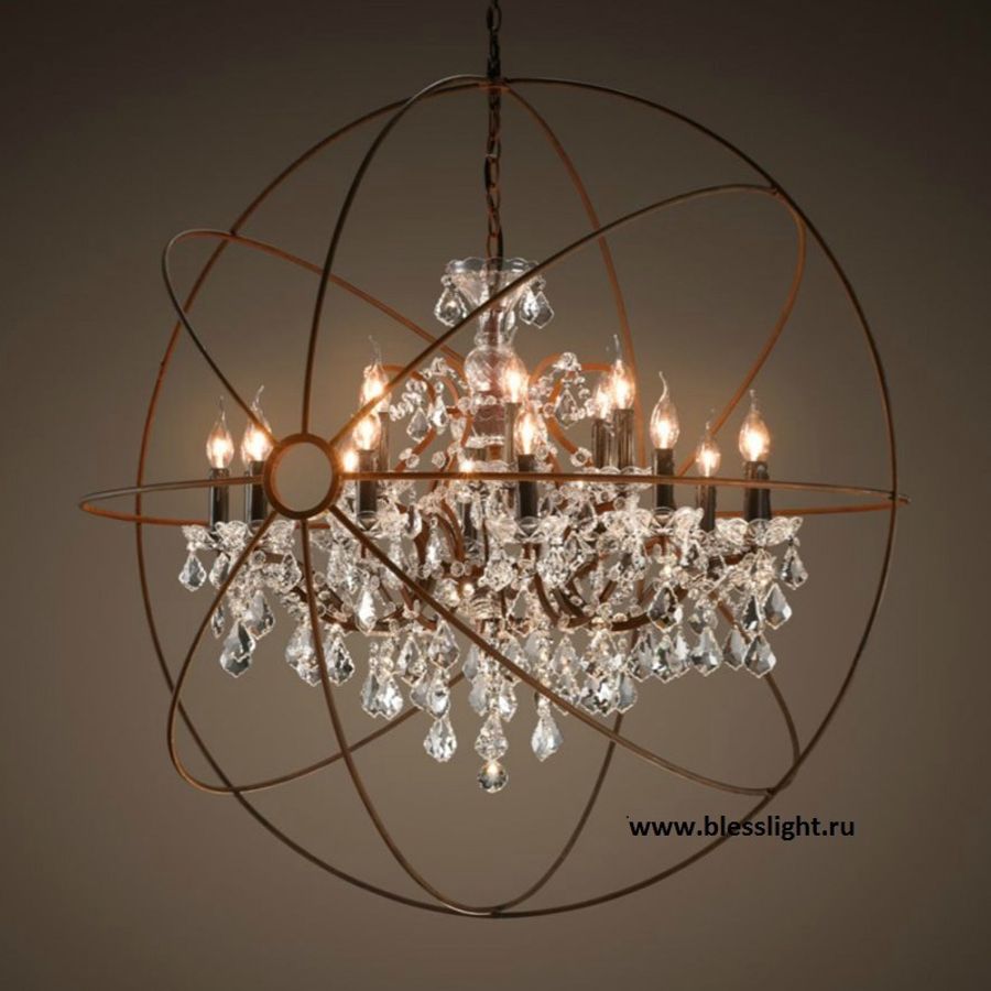 Люстра Foucault's orb crystal 5014–D15