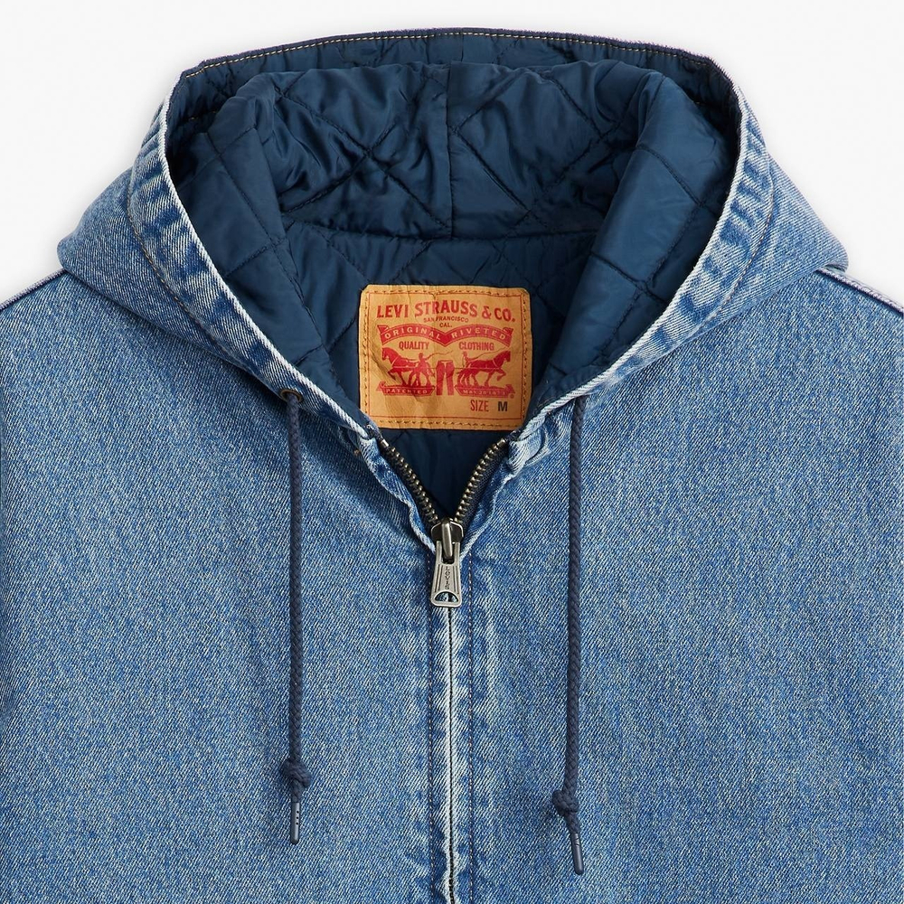 Куртка джинсовая мужская LEVI'S POTRERO DENIM HOODY