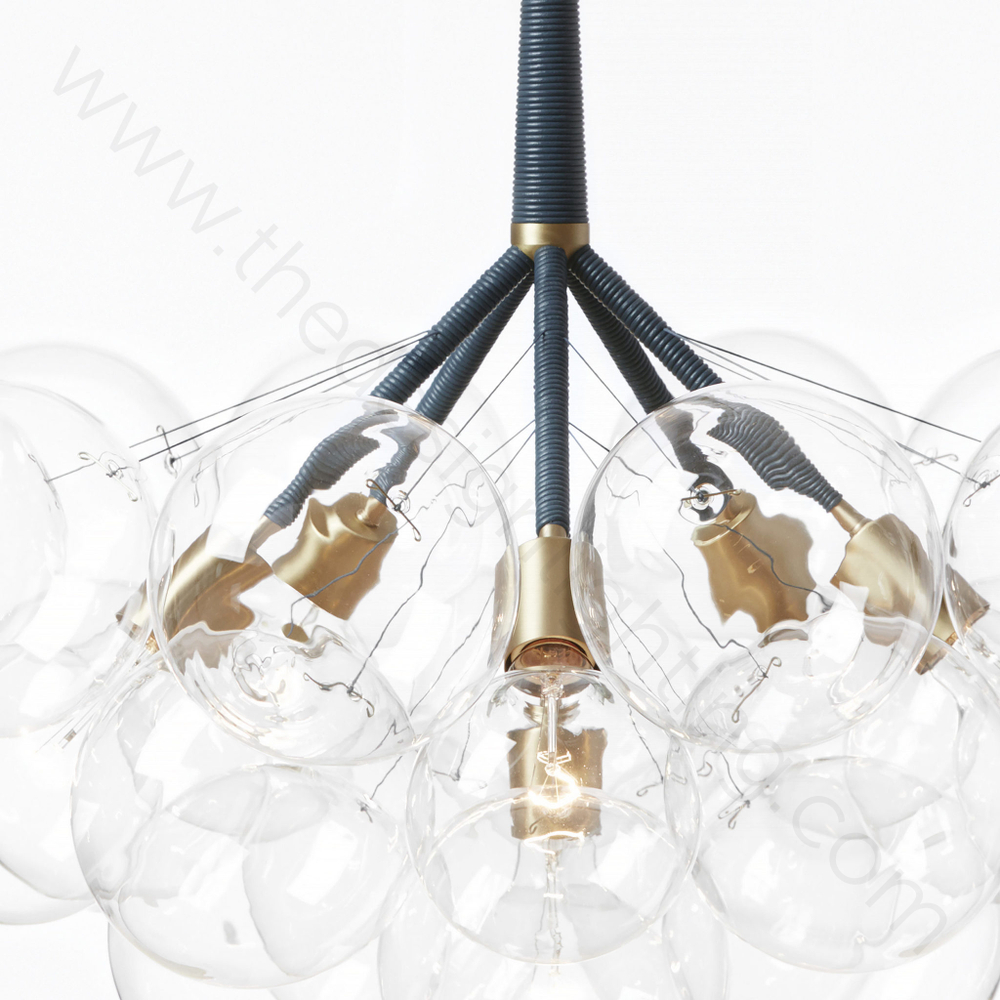 Chandelier   Original Bubble by Pelle (Black)