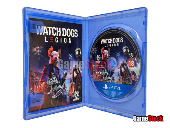 PS4 Watch Dogs: Legion (Б/У, Полностью на русском языке, CUSA-13035)