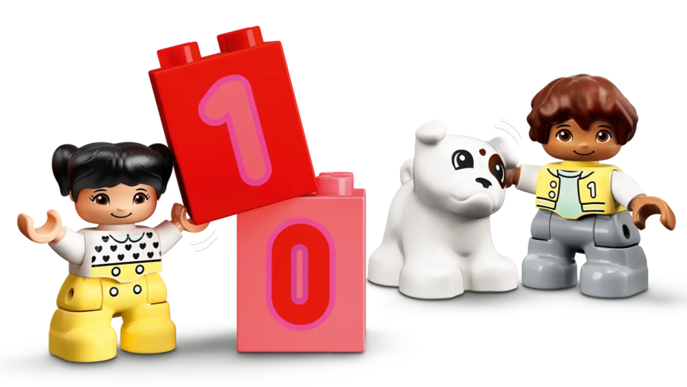Конструктор LEGO Duplo 10954 Поезд с цифрами — учимся считать