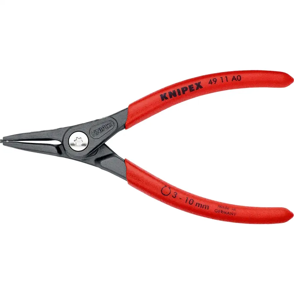 Прецизионные щипцы для стопорных колец черненая 140 мм Knipex 49 11 A0