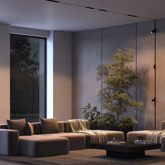 Трековый светильник Focus LED TR103-1-5W3K-M-B Maytoni