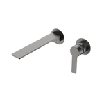 Смеситель для раковины Vincea Линеа (Linea) VBFW-4LN1GM встраиваемый, вороненая сталь
