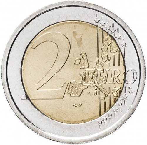 2 евро 2004 Италия. FAO. Всемирная продовольственная программа. UNC