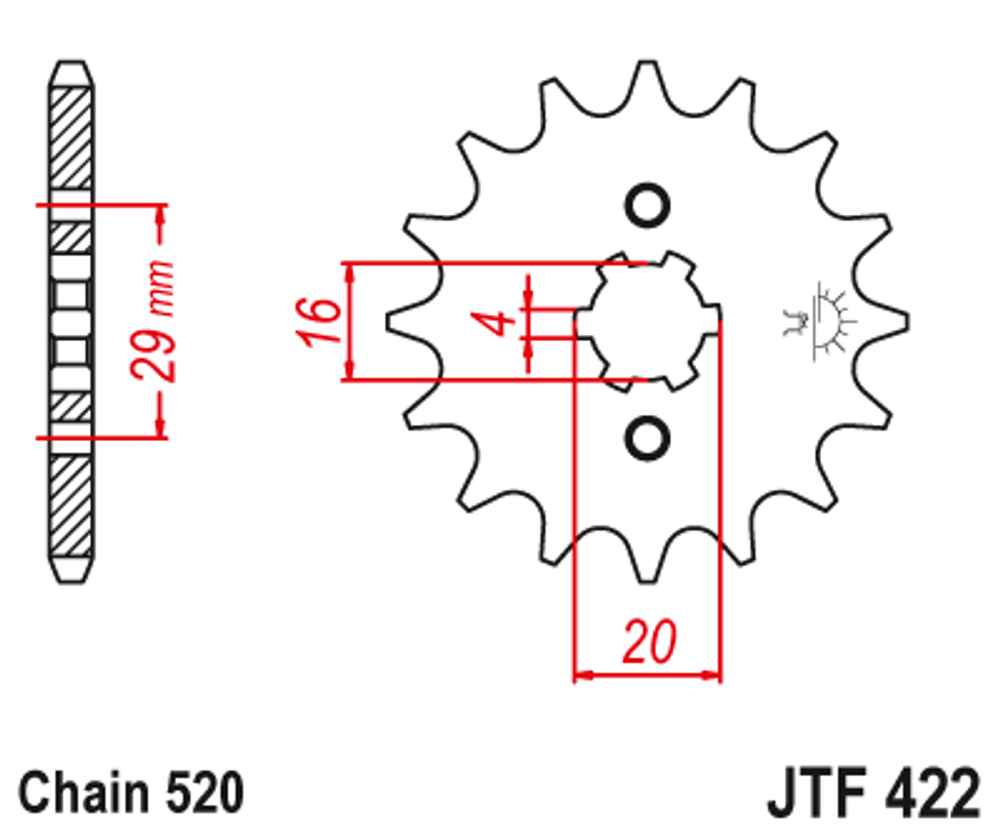 Звезда JTF422.13