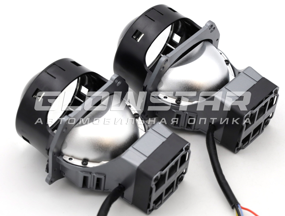Билед модули Aozoom K7 Dragon Knight (4 поколение) 3.0 дюйма, 2 чипа, 5500K, 12V, 55W/82W, крепление 3R (комплект, 2шт)
