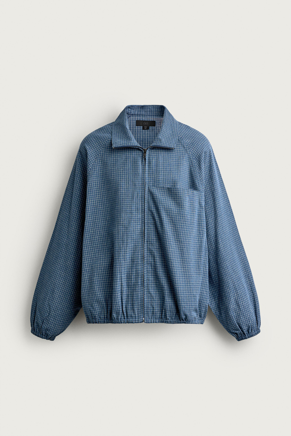 РУБАШКА В КЛЕТКУ НА МОЛНИИ — ZARA · 6103/357