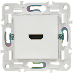 SKANDY Розетка HDMI SK-H01W арктический белый IEK