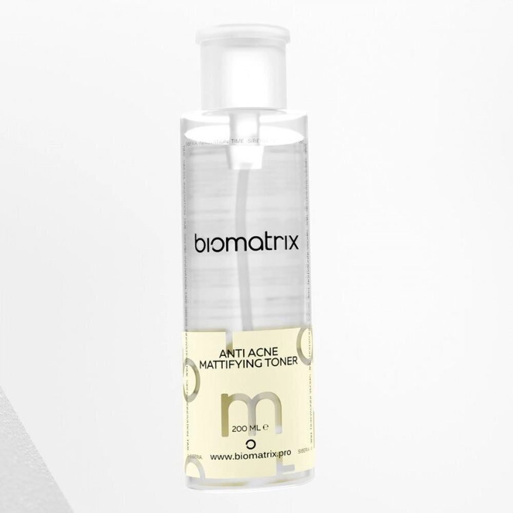 Biotime BIOMATRIX ANTI AСNE MATTIFYING TONER биотайм Матирующий тоник Анти Акне