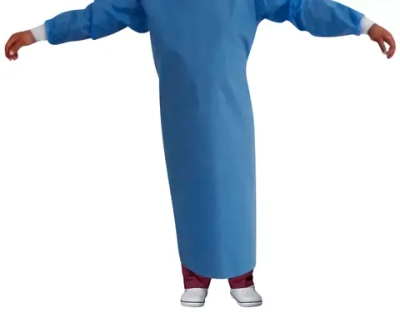 Халат хирургический нестерильный размер XXL 140 см Enmed Overlock Sewing level 1