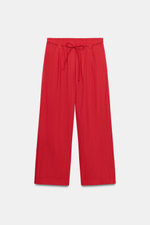 БРЮКИ ИЗ ПОПЛИНА — ZW COLLECTION — ZARA