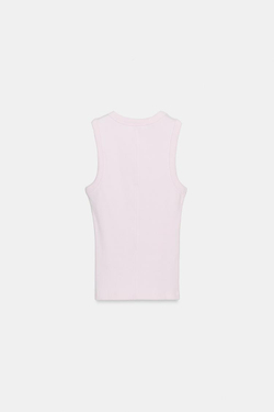 ZARA ТОП В РУБЧИК, ПАСТЕЛЬНО-РОЗОВЫЙ