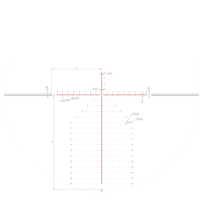Прицел Mewlite 8-32x56 FFP