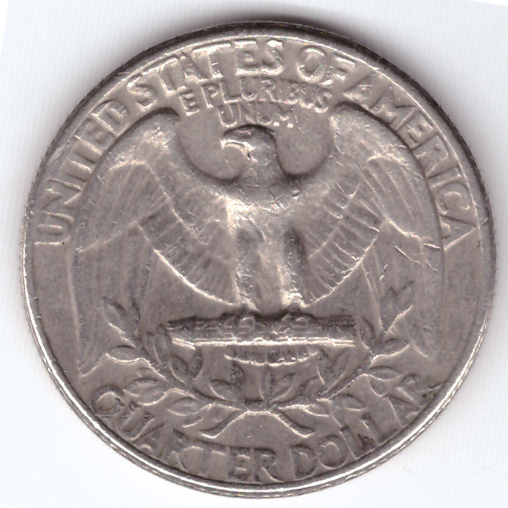 1/4 доллара 1972 (D). США. Медно-никель VF