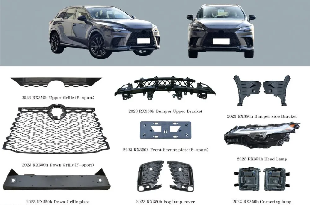 Запчасти для Lexus RX350 / RX350h / RX 350 F-sport 2023+ Лексус