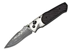 Нож SOG A-03 Arcitech Carbon Fiber Damascusфотография - 2