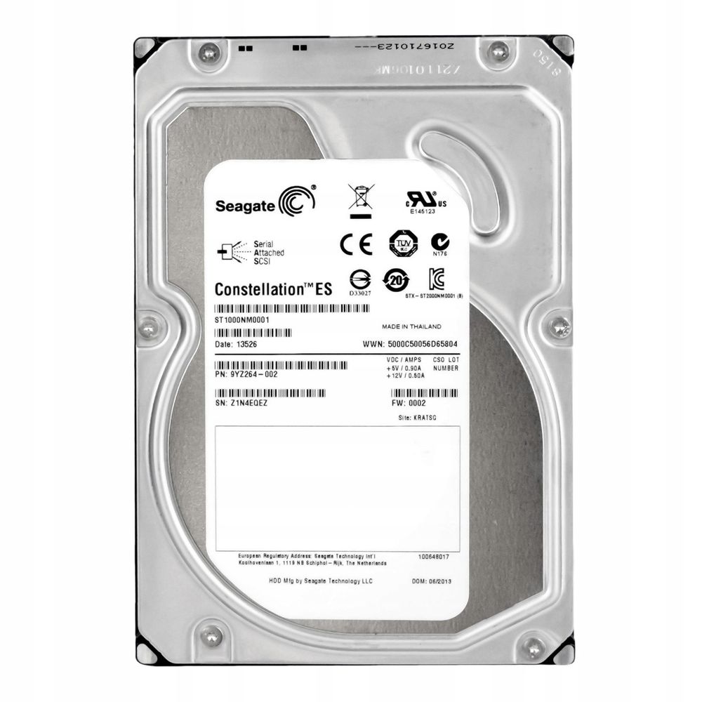 Жесткий диск Seagate 3.5" 1TB SAS 7.2K 6Gb ST1000NM0001