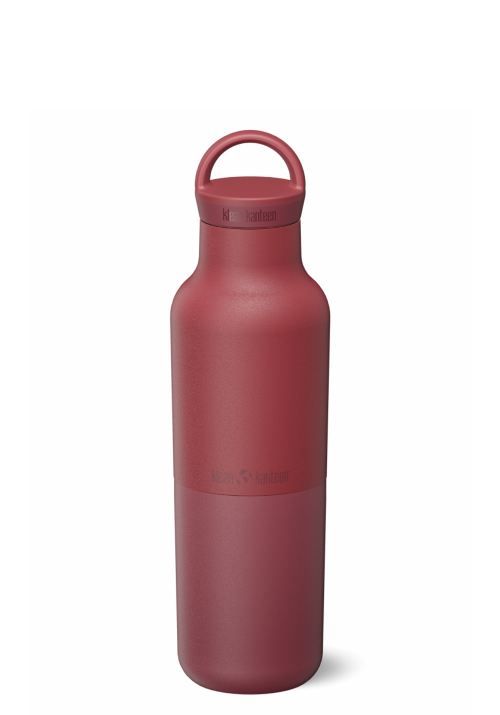 Термобутылка Klean Kanteen Rise Vac Classic Arch Loop 20oz (592 мл) Garnet