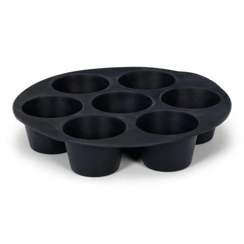 Силиконовая форма для выпечки маффинов в аэрогриле Patisse Air Frying, 7 ячеек, 21х4 см