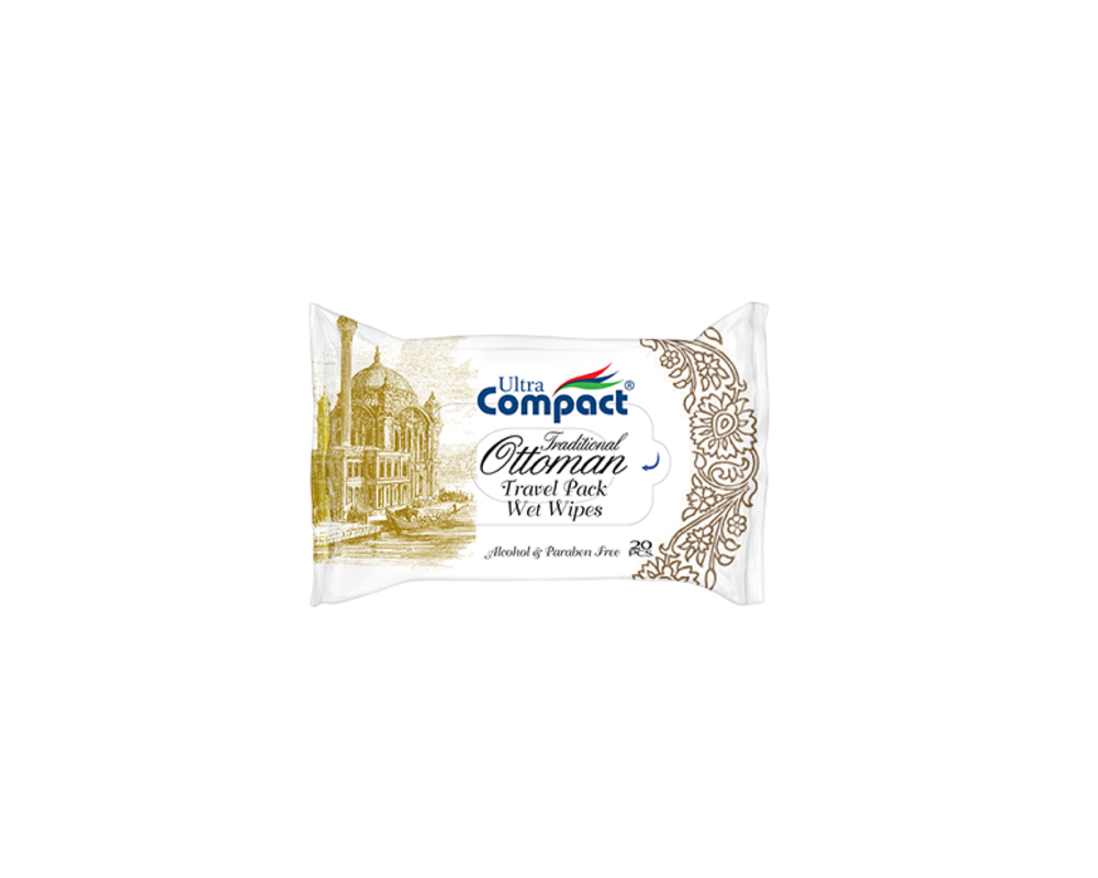 WW151 Влаж. салфетки Compakt OTTOMAN SERIES 20 шт/12/96 шт
