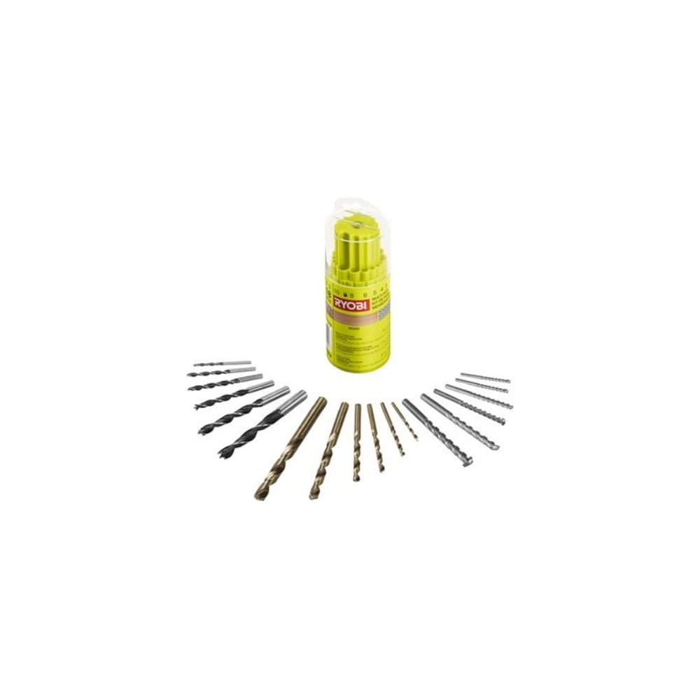 Набор сверл RAK18DMIX (18 шт; 3-10 мм) Ryobi 5132004669