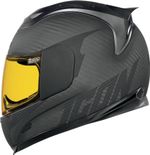 Мотошлем - ICON AIRFRAME GHOST CARBON (черный)